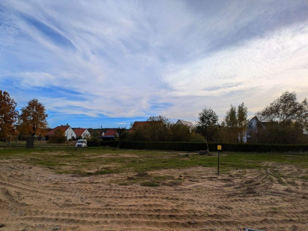 Grundst&uuml;ck S&uuml;dansicht