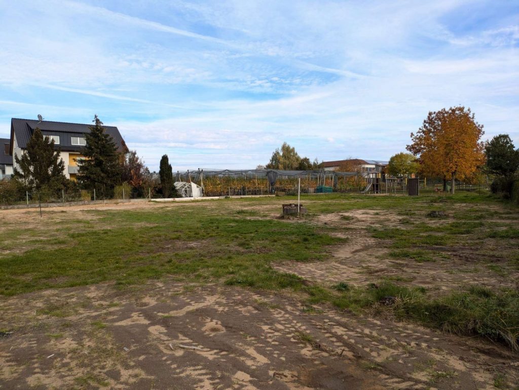 Grundstück Nordansicht