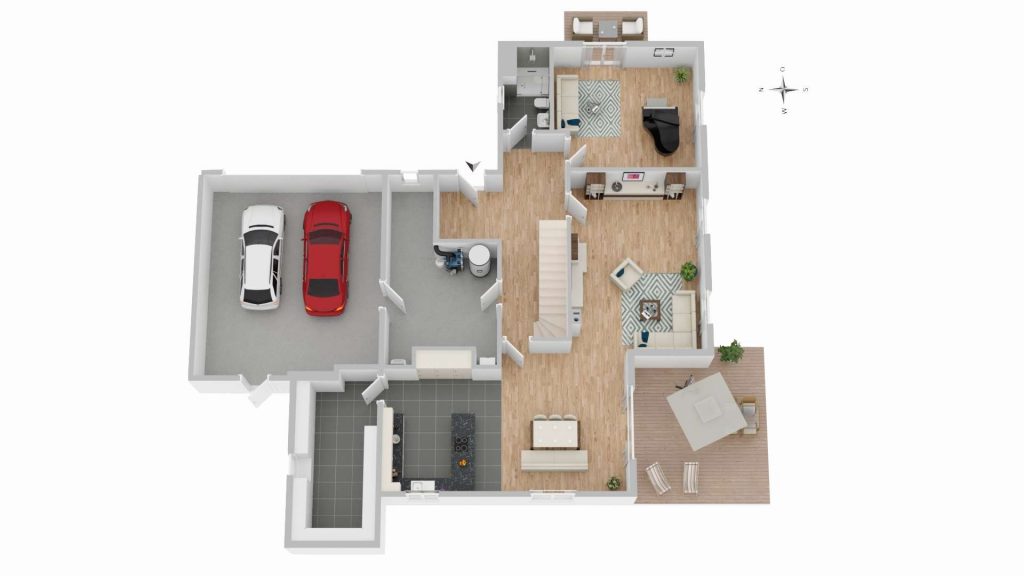 Grundriss Erdgeschoss