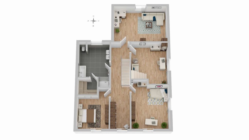 Grundriss Obergeschoss